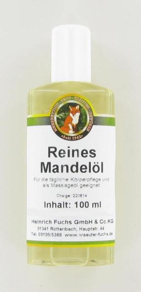 Mandelöl, naturrein, 100 ml